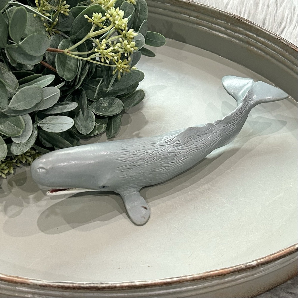 Safari Ltd Vintage 1998 8-inch SPERM WHALE Wild Safari Figure